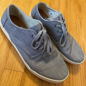 Toms shoes for men. Size 11. Jean/denim chambray